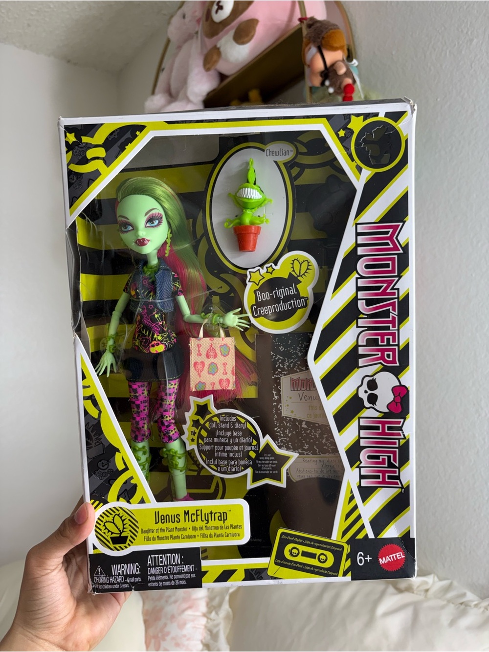 Monster High Venus McFlytrap Doll - Green & Pink Outfit